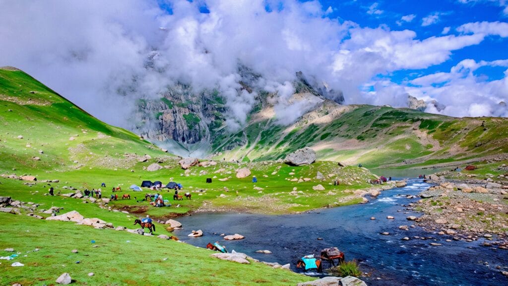 Vishansar To Gadsar Via Kishansar & Gadsar Pass
