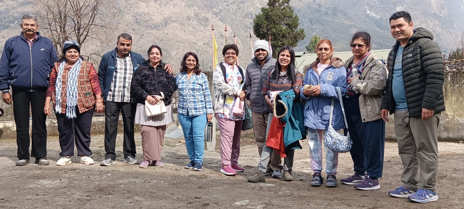 ThrillBharat group enjoying the trail